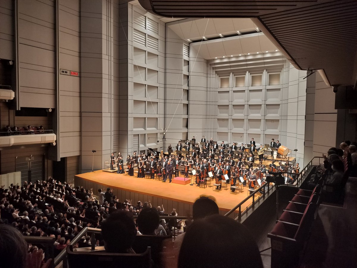 ♬本日のコンサート
名誉音楽監督チョン・ミョンフン指揮＆小曽根真p オーチャード定期演奏会

満席のホールに響くブラヴォーの声！ご来場ありがとうございました！