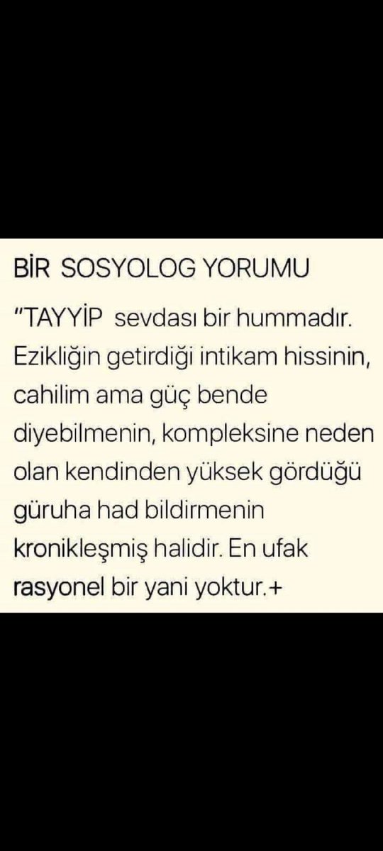 <a href="/tokcem/">CEM TOKER🐬</a> Bunun ana muhalef ile ilgisi yok. %30'un en az yarısı o zat-ı şahaneden nemalanan yavşaklar. Geri kalan yarısının tarifi de aşağıda. Hidrosefali hastalığı.
