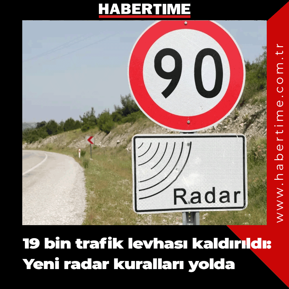 19 bin trafik levhası kaldırıldı: Yeni radar kuralları yolda habertime.com.tr/19-bin-trafik-… 
#radar #trafik