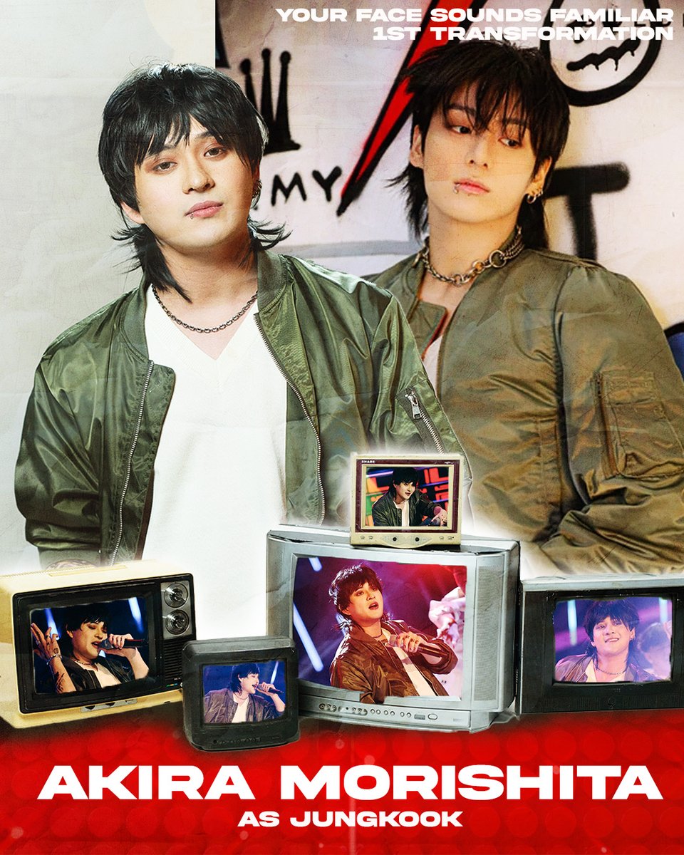 🎭 BGYO AKIRA AS JUNGKOOK 

Jungkook, the youngest member of #BTS, debuted at just 15 years old in 2013 and is known as the “Golden Maknae” for his singing, dancing, and producing music. 

#YFSFKaFace 

#YourFaceSoundsFamiliar 
#ABSCBN #YFSF2025