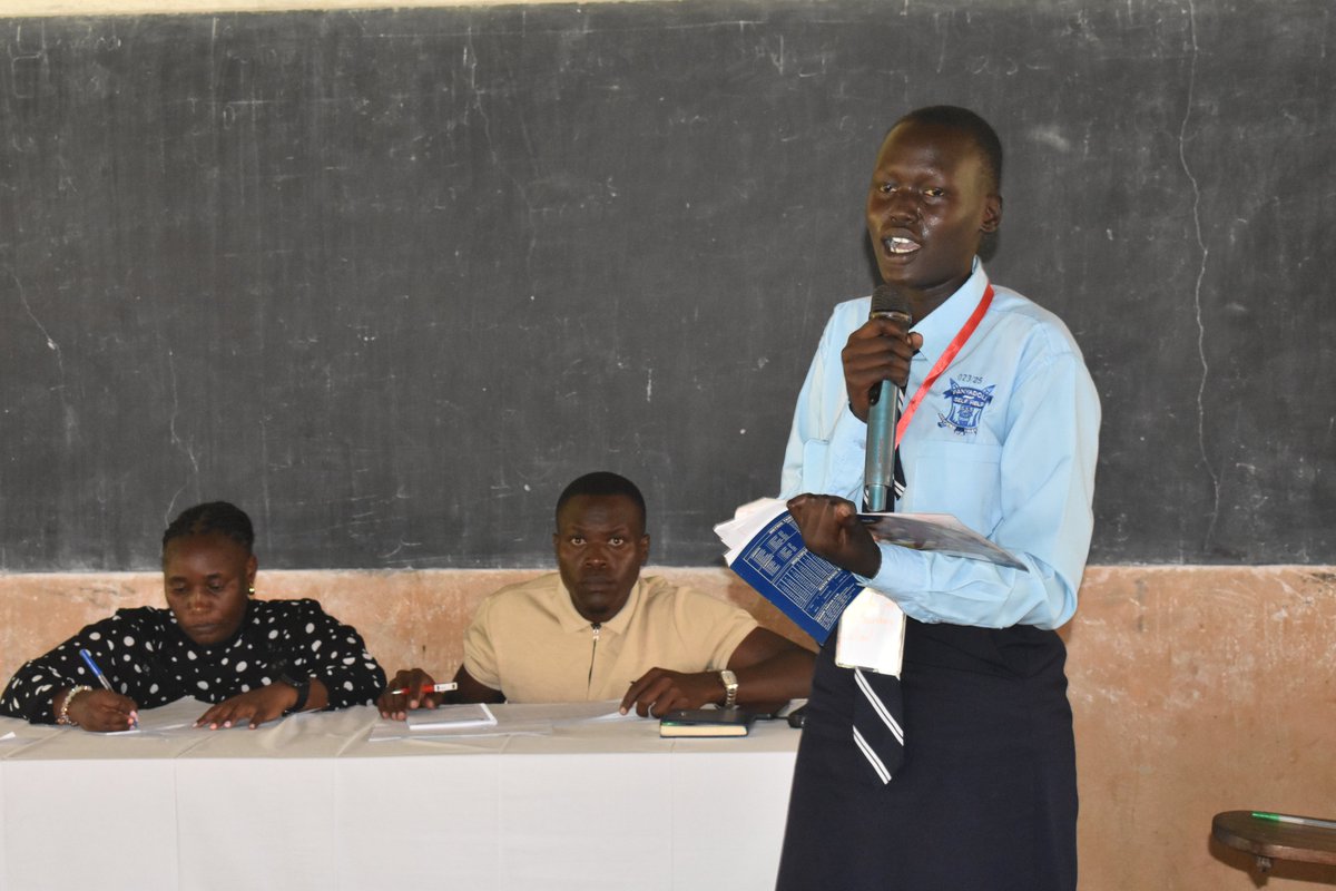 Yesterday we hosted an inter-school debate on peace-related themes at Panyandoli Self-help SS in Kiryandongo Refugee Settlement - Bringing together students from schools in Lamwo &amp; Adjumani as part of ongoing efforts to promote peaceful co-existence btn refugee &amp; host communities