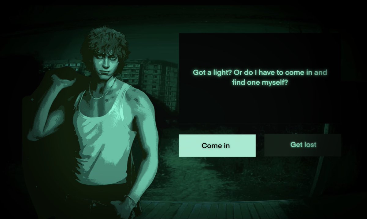 made my oc rex in the no i'm not a human art style 👽 #ninah