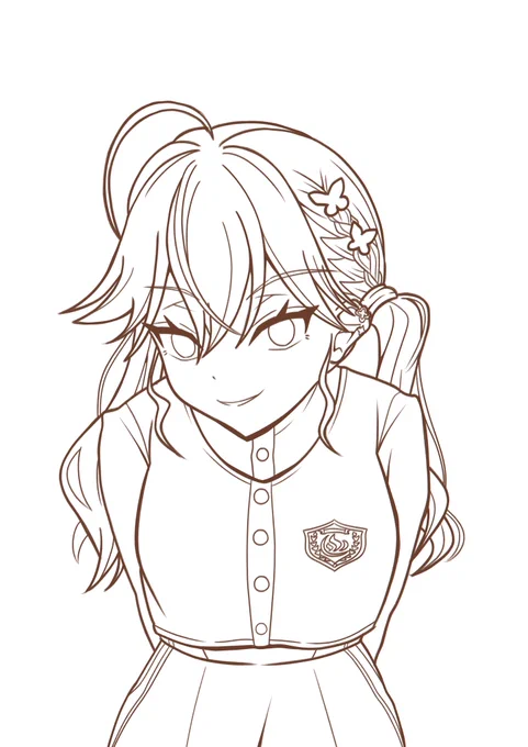 燐羽さま 進捗 #学マスFA #学マス