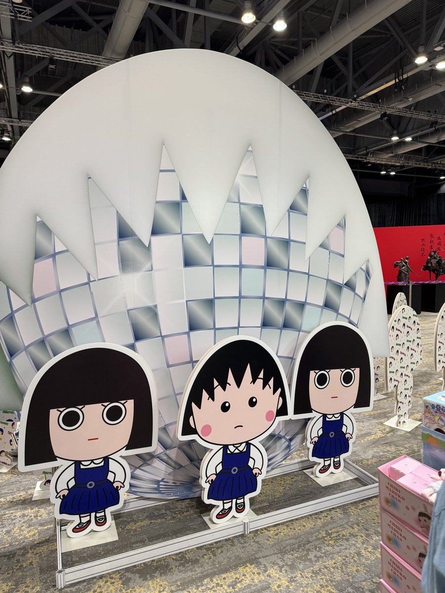yoson1502's tweet photo. [Today in Hong Kong]

2025.10.5

Avantgardey @designerconasia Hong Kong
かわいいです❤️ 

ちびまる子ちゃん×アバンギャルディ💕💕💕💕

#avantgardey #アバンギャルディ #アバディ香港 #designerconasia https://t.co/hU3k9XPMXK