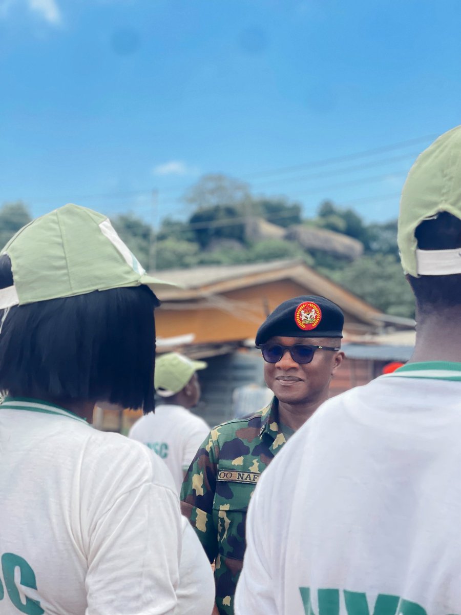 HammedKorede6's tweet photo. Official visit of the DG, NYSC 🇳🇬
Brig. Gen. Olakunle Oluseye Nafiu with Ogun State officials.
Proud to have captured these inspiring moments of service, leadership, and unity in action. 💚🤍💚
God bless Nigeria 🇳🇬
#DGNYSC #nyscogun #trendingpost #BoF500 #ValeTudo #patlama https://t.co/BdTHAFZODV