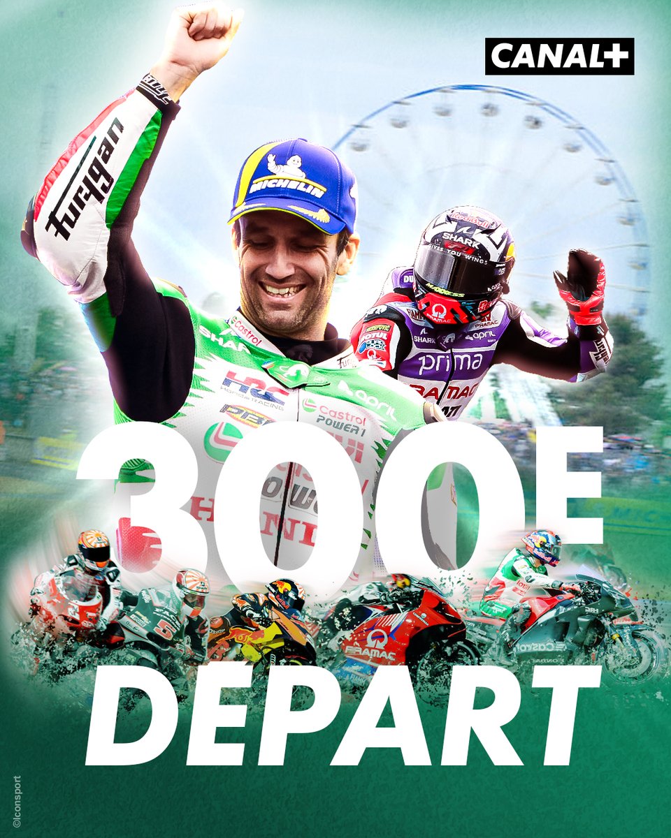 CanalplusMotoGP's tweet image. Ce week-end célébrait le 300e départ en Grand Prix (toutes catégories) pour Johann Zarco 🥳🎉

2009 ➡️ 2025

#IndonesianGP #JohannZarco #MotoGP