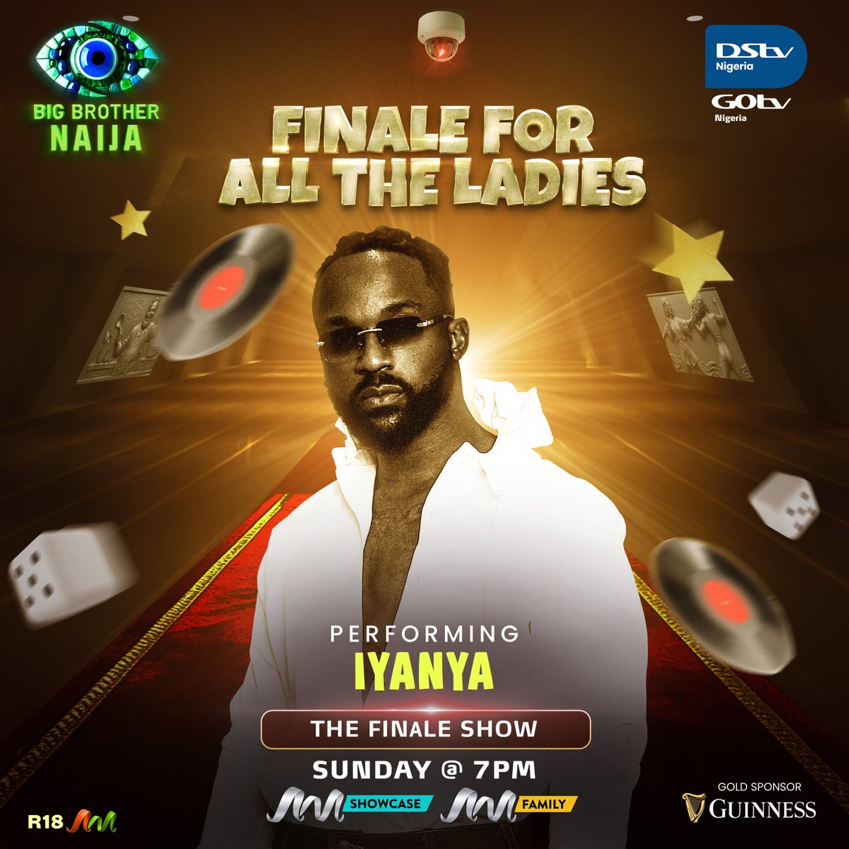 BBNaija's tweet photo. Get ready for an unforgettable night! 🔥The incredibly talented @Iyanya and @adekunleGOLD are set to light up the #BBNaija season 10 finale stage tonight! 🎤✨
⏰ 19:00 WAT | 20:00 CAT — set your alarms and don’t miss the vibes, the hits, and all the energy! 🎶💯 https://t.co/3Jj6LTZbhp