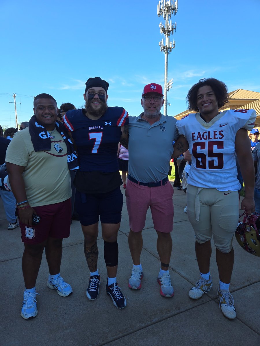 Another great day spent watching former <a href="/SpotsyFootball/">Spotsylvania High School Football</a> teammates compete for the final time against each other. Days may drag, but the years fly by. Proud of all our guys competing at the next level!

<a href="/BurkeMakiah/">Makiah Burke</a>
7️⃣<a href="/OfficialJakeJ/">Jake Jack</a>
6️⃣5️⃣<a href="/AntonioTHarris1/">Antonio Harris</a>
#ToughestOn208⚔️🛡🏈