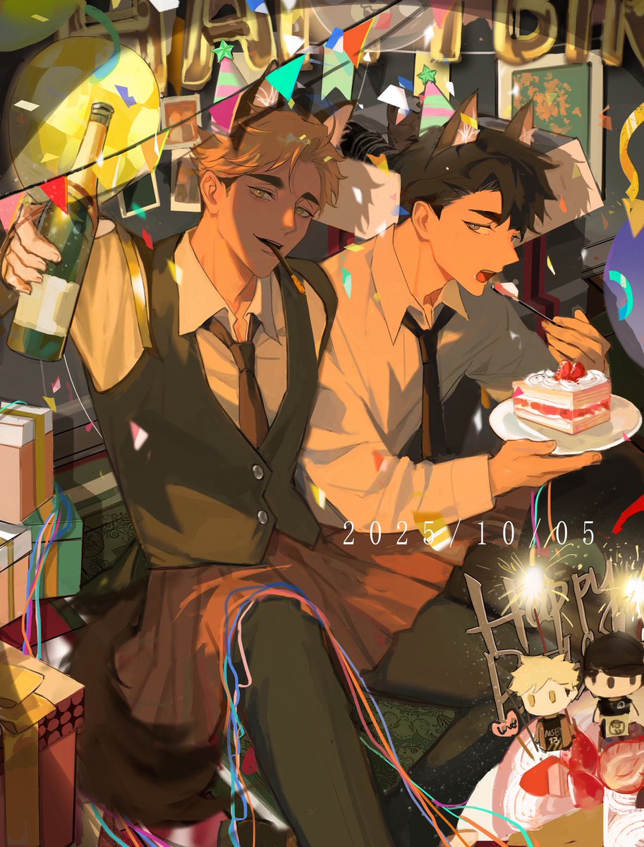 #宮侑誕生祭2025 
#宮治誕生祭2025
#宮兄弟誕生祭2025
30