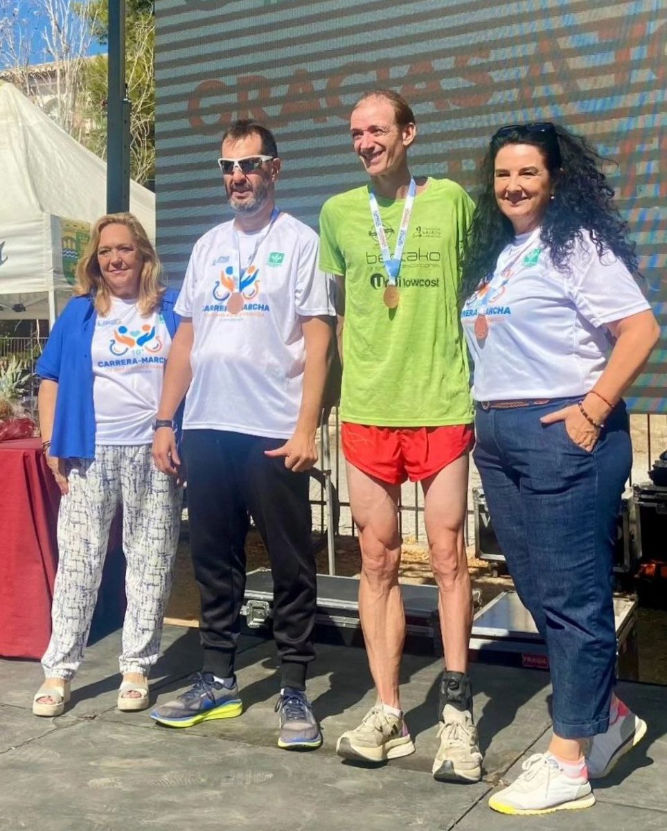 ¡Granada es pura solidaridad! 💖 Más de 2.500 personas corrimos hoy en la Carrera Popular de ASPACE por la inclusión e igualdad de oportunidades.

Gracias, <a href="/aspacegranada/">ASPACE GRANADA</a> por esta jornada de compromiso.¡Cuando Granada corre, lo hace por tod@s! 💪

#CarreraASPACE #GranadaSolidaria