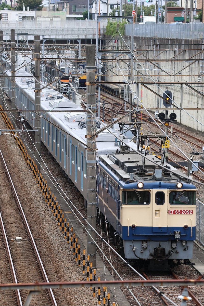 ysmt_051189's tweet photo. 2025/10/5
西武40000系48156編成の甲種輸送と社線内回送です。 https://t.co/LIWH3wFnn1