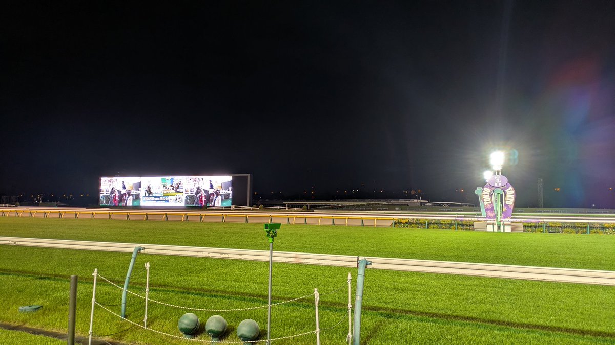 daska31739's tweet photo. 夜の競馬場ならでは
#凱旋門賞パブリックビューイング https://t.co/cAMebWtR9H