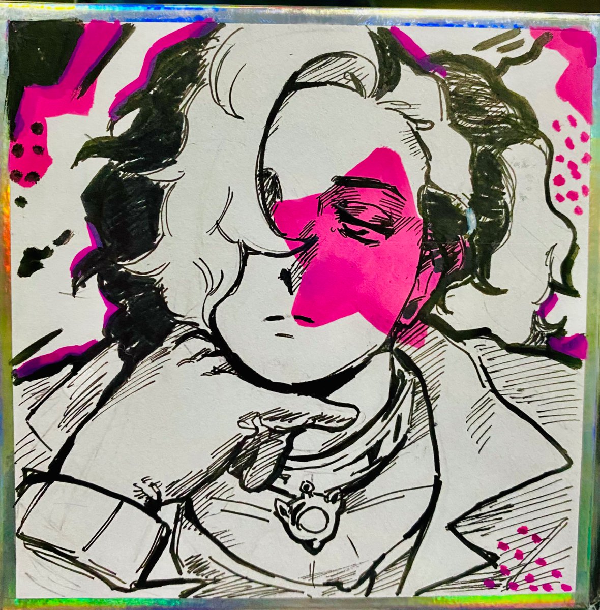 Piers pokemon drawing I made for my itabag!