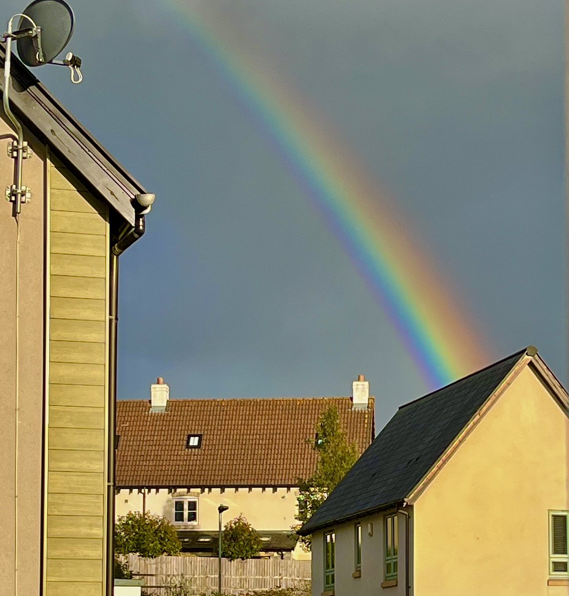 IanMerrell1's tweet image. Rainbow, Chipping Sodbury