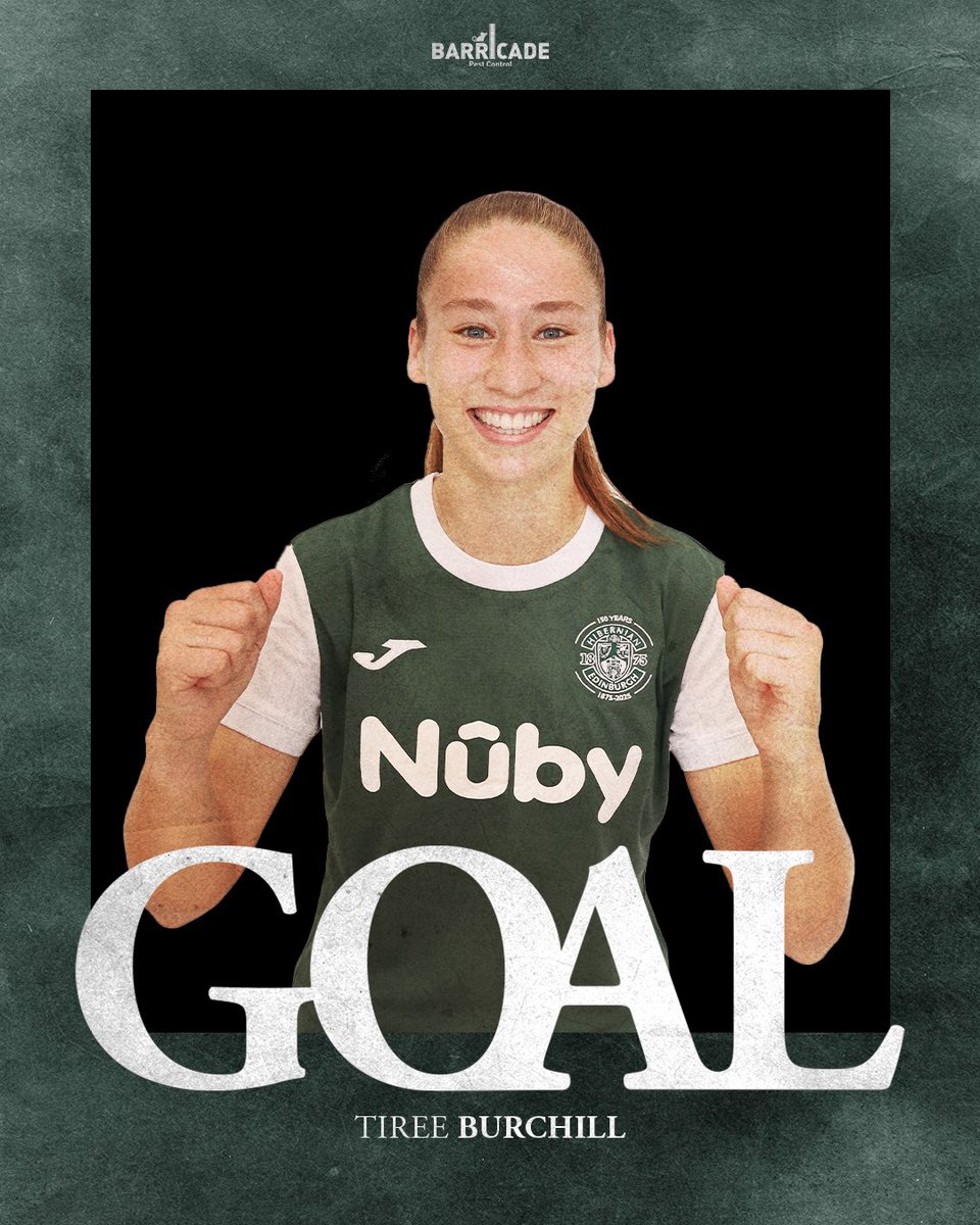 HibernianWomen's tweet photo. TIREE FINDS THE NET! 👊 https://t.co/9RPNKRfa4U