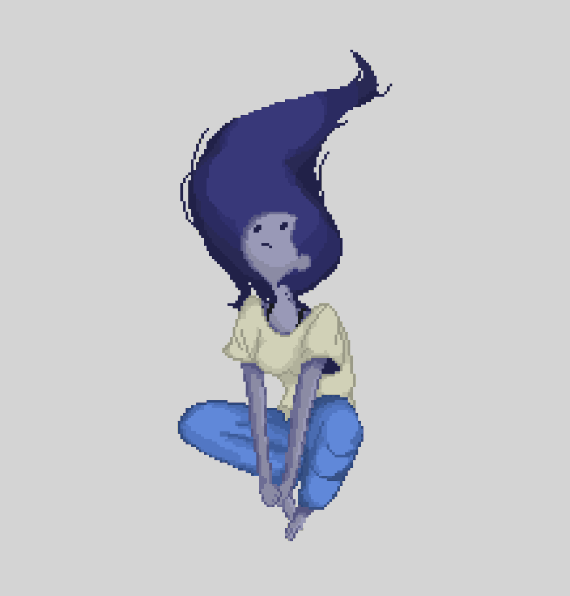 Marceline 
#pixelart #ドット絵 #gameart