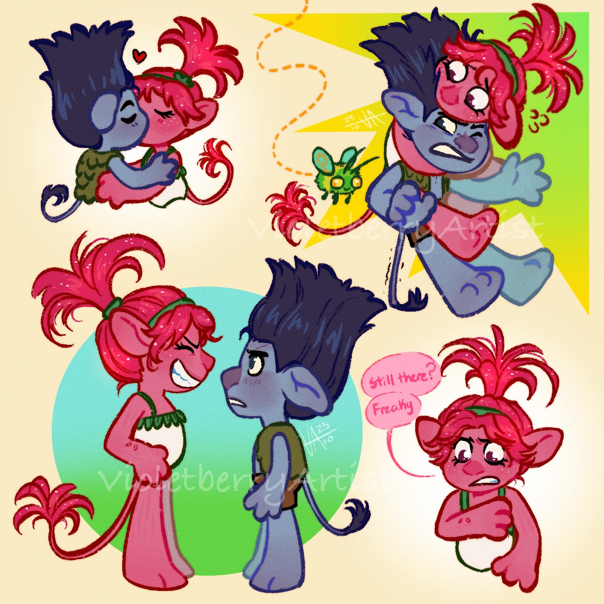 Post-Time of Infection Cure :)
#broppyfanart #trollsinfectionau