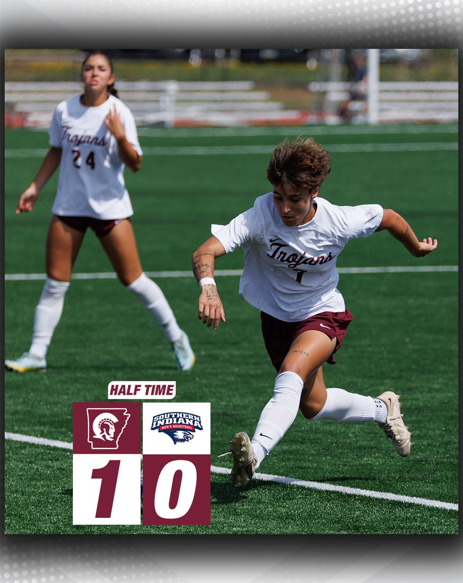 Up at the half!
