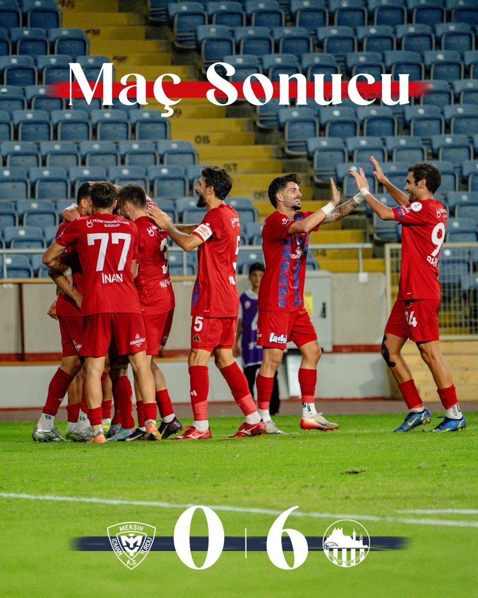 mardinsporsk's tweet photo. Maç Sonucu: Mersin İdman Yurdu 0-6 Mardin 1969 Spor. https://t.co/id5ZIFZskw