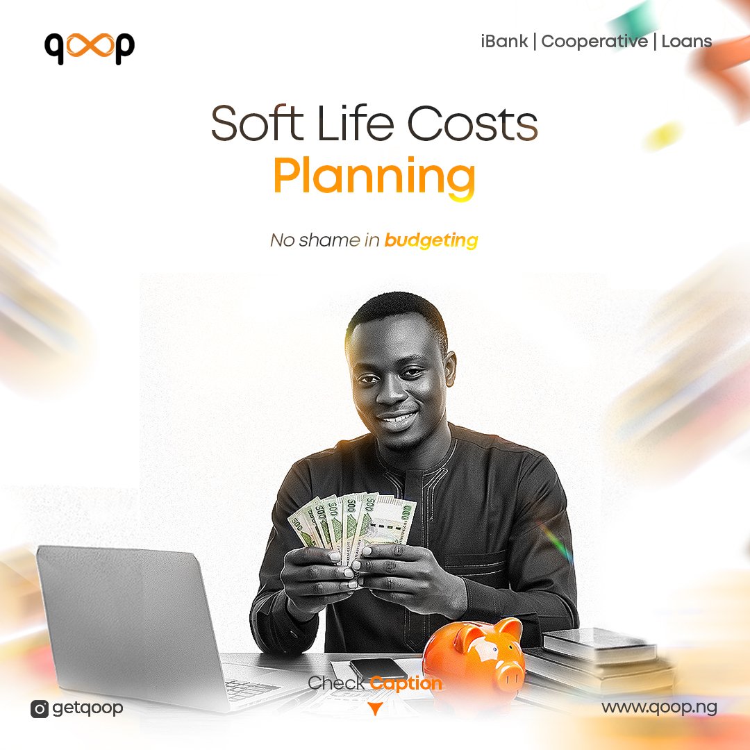 getqoop's tweet image. Everyone wants soft life, but no one wants to plan for it. Budget with QOOP, automate your savings and chill, no guilt spending. Start now, visitapp.qoop.ng to get started
#SoftLifePlanned #QOOPSavings #NoGuiltFlex #BudgetLikeBoss #MoneyInMotion