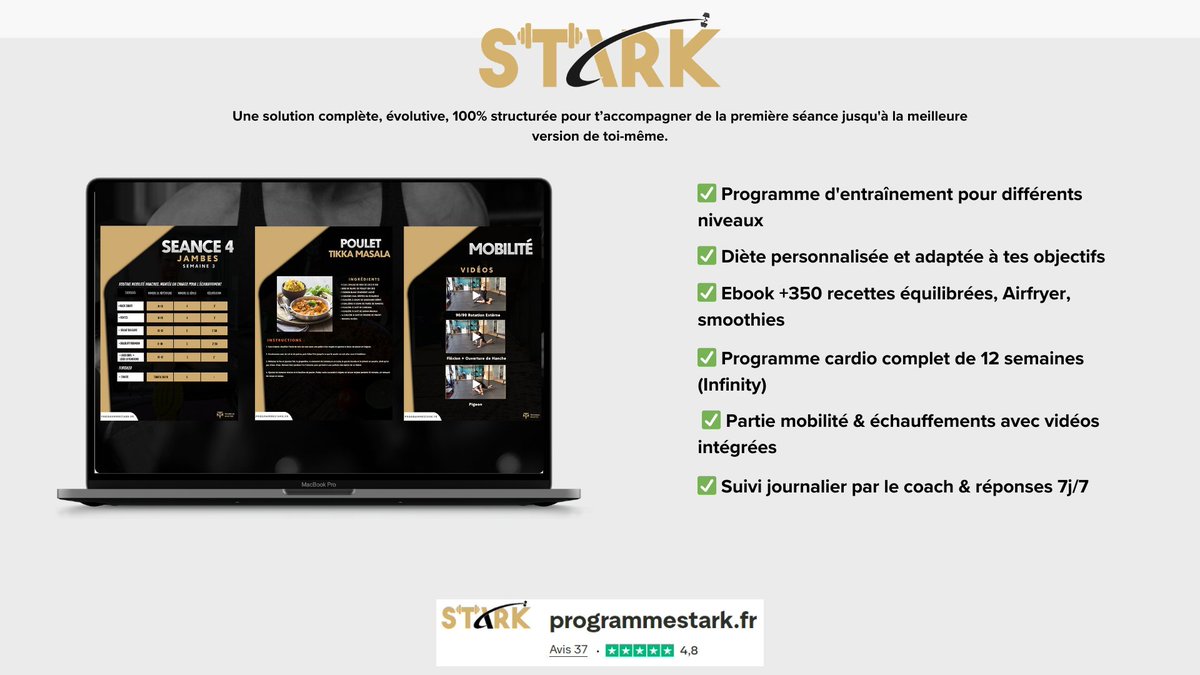 Spoder_Lee's tweet image. Nouvelle semaine arrive si tu veux t&apos;y mettre c&apos;est le moment le programme te fournit tout ce dont tu as besoin de A à Z tu n&apos;auras plus qu&apos;à commencer et faire confiance au process ⤵️
🔗Programmestark.fr