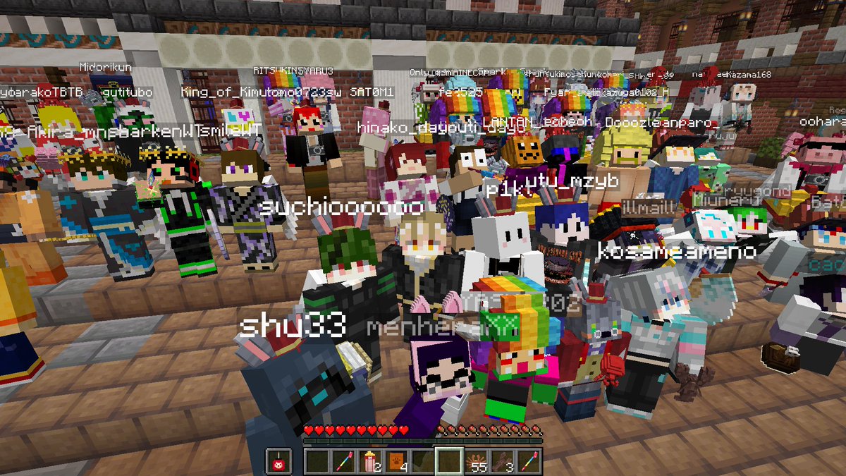 ありがとうございました！！！
#マイクラ肝試し2025