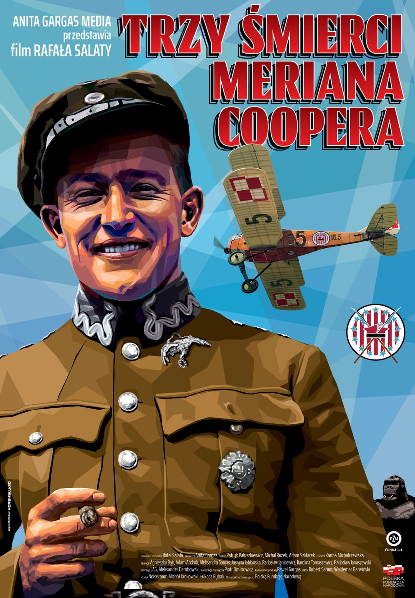 Wyprodukowany przez Anita Gargas Media film dokumentalny "Trzy śmierci Meriana Coopera" otrzymał Nagrodę Dyrektora Festiwalu Niezależni Niezłomni Wyklęci w Gdyni! Dziękujemy! Reżyserem filmu jest R. Salata, a jego produkcję współfinansowała Polska Fundacja Narodowa.
#NNW