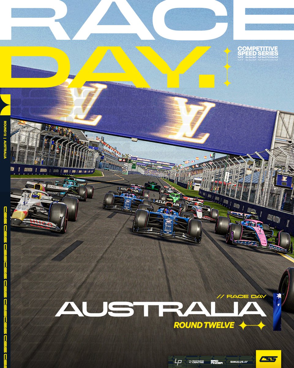 RACE DAY | S6 CONSOLE - R12 🇦🇺 | FINALE

Well this is it, 1 last race remaining of S6 🥲

The title is secured but there are many battles including P2 with <a href="/ET8eSports/">ET8</a> and <a href="/VentauriVNT/">VENTAURI</a>! 👀

Join <a href="/_Warder0/">Gareth Davies</a> and <a href="/TchoukMaster22/">Olly Hughes 🏴󠁧󠁢󠁷󠁬󠁳󠁿🎙️</a> for the finale: youtube.com/live/g-xpSNz0u…

#CSSxS6