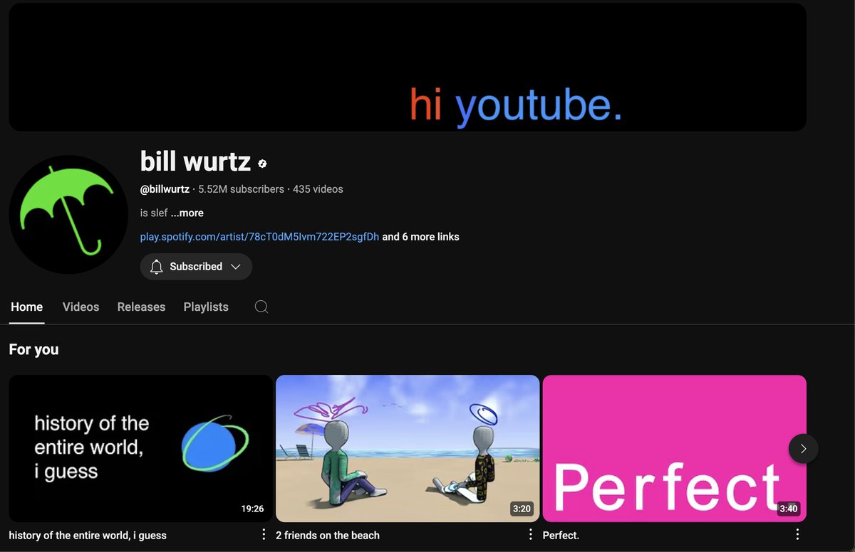 I am still waiting for his comeback!