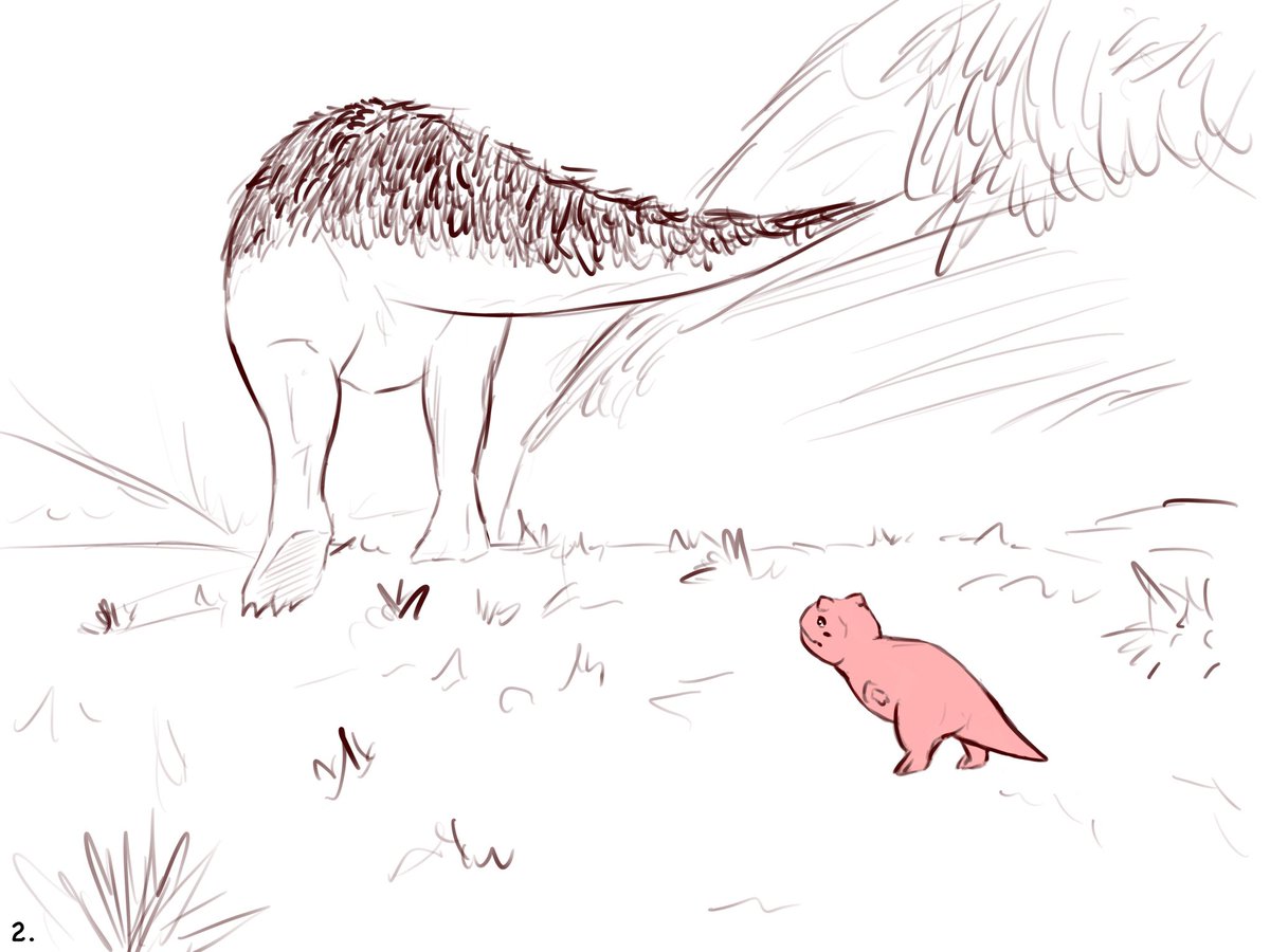 TheSpaceRae's tweet image. The First Rock ❤️ 
A small hurt/comfort comic featuring baby Vino, her adoptive dad Vander and a bonus at the end (4/32) 🧵