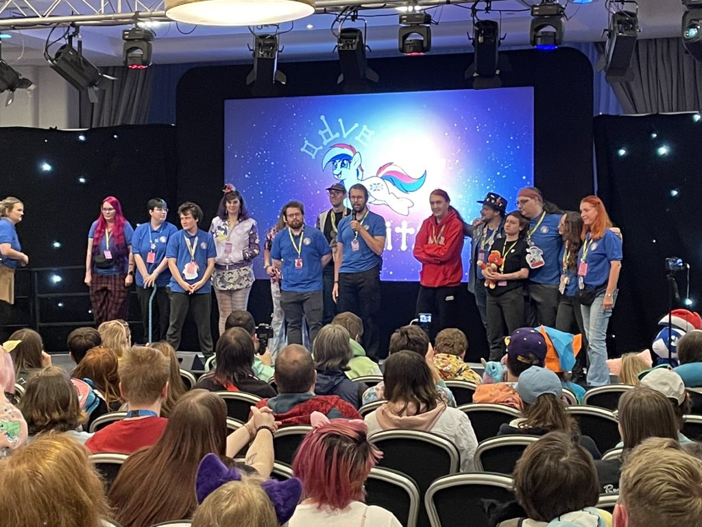 It’s certainly been an adventure this year. First and foremost, a big big big thank you to all staff, community and volunteers for all your hard work this weekend
With the current circumstances at the time you’ve all deserve a years worth of rest 
<a href="/UKPonyCon/">UK PonyCon ‘Trick VS Treat’</a>