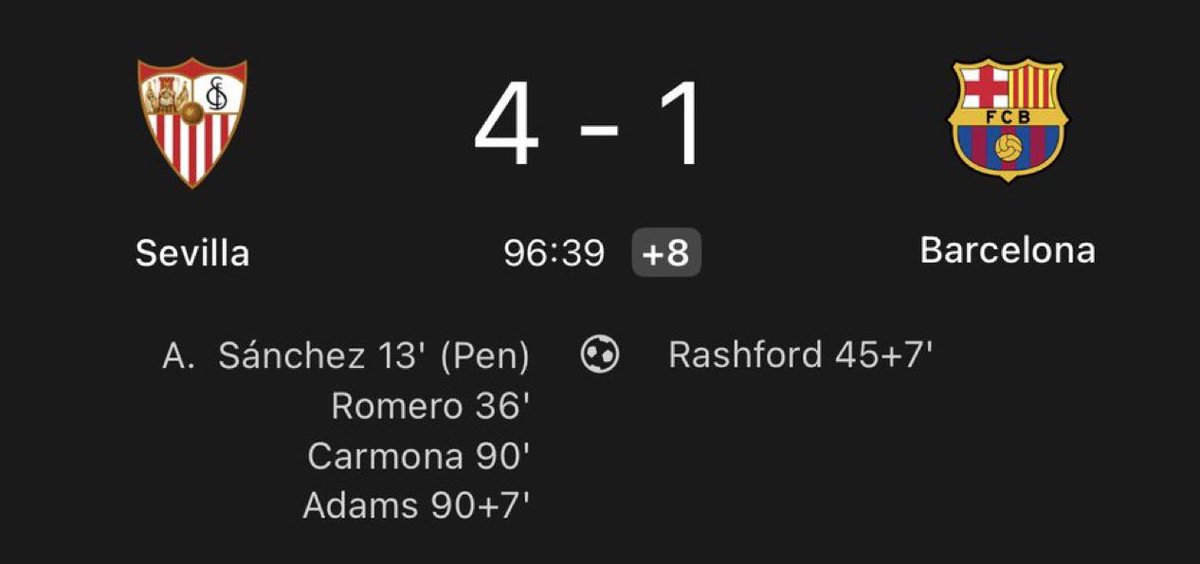 Hemos revivido a Sevilla y Atlético de Madrid...