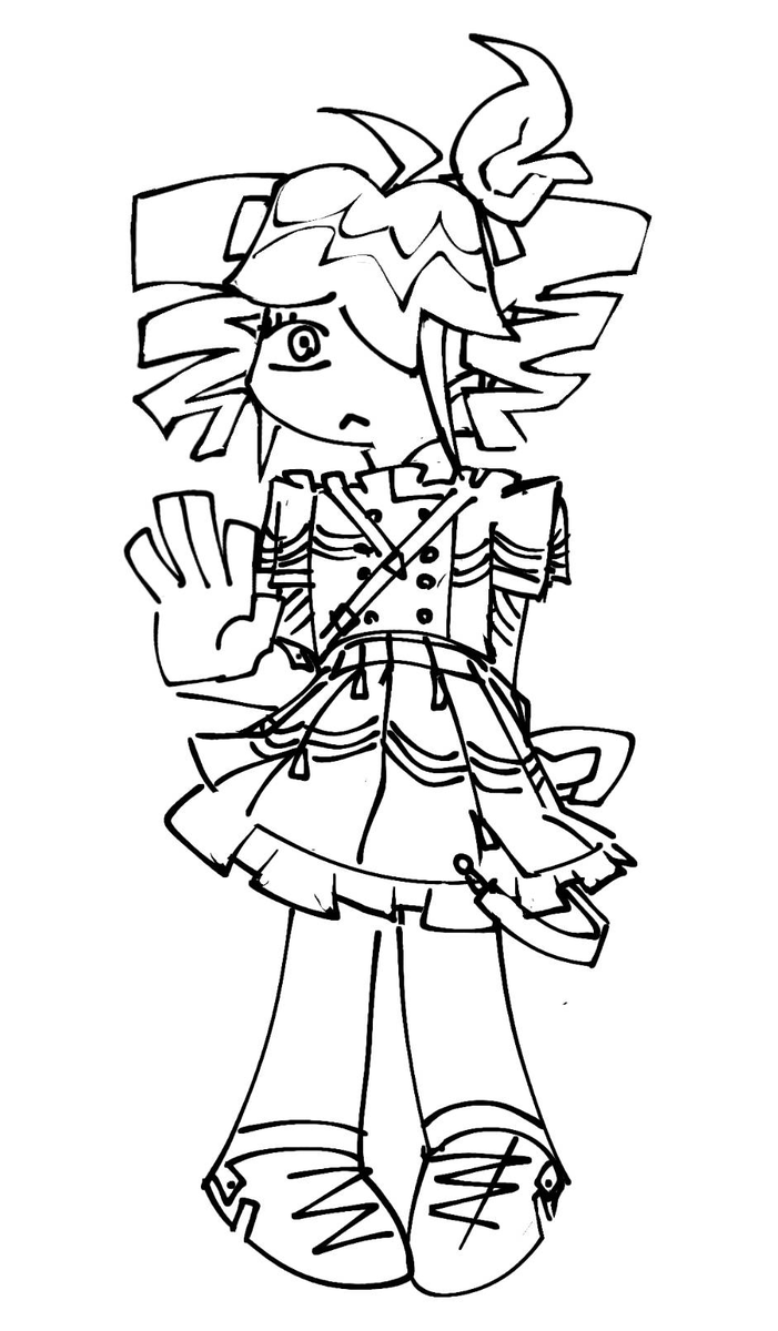 picnicpip's tweet image. something something teto in the panty and stocking with garterbelt style