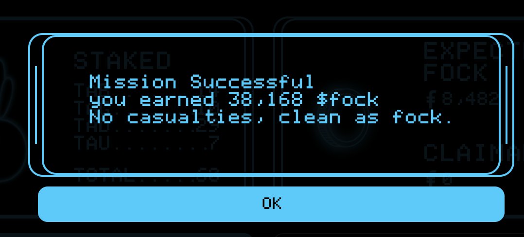 Got 183.000 $FOCK rn! I want buy something! And no not Frankie! :-)
<a href="/thealienboy/"></a>