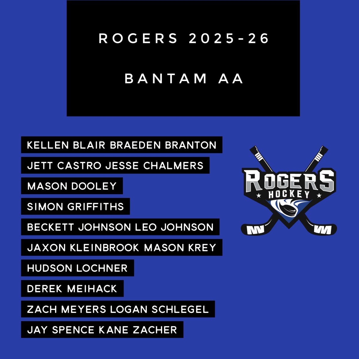 Rogers Bantam AA tweet media