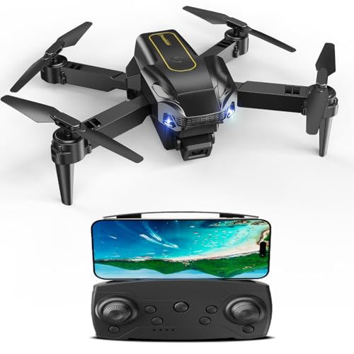 Drone con Telecamera Bambini e Principianti Droni con 2 Batterie，360° Flip,Mini Drones RC Quadcopter Pieghevole per Ragazzi e Ragazze-Dorato
best-tech.it/news/elettroni…
 #Elettronica #Droni