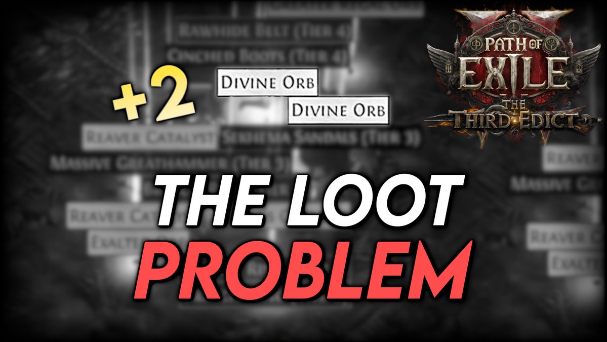 Dreamcore_gg's tweet image. Today&apos;s video highlights the problems with IIR in Path of Exile 2 #poe2 #PathOfExile2 youtu.be/dcFLnJru55M