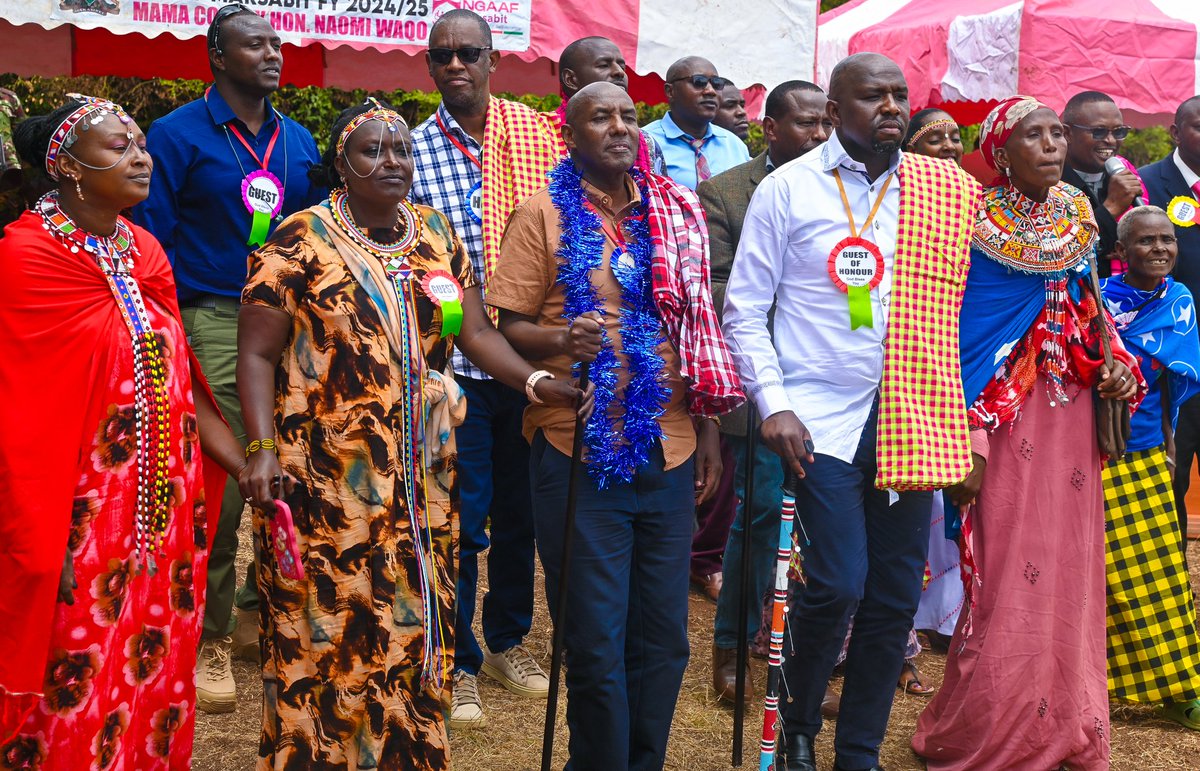 harsama_kello's tweet image. Today,I joined the Cabinet Secretary for Interior &amp;amp; National Administration,@kipmurkomen ,Hon. Joseph Lekuton(MP, Laisamis Constituency),Marsabit Deputy Governor H.E.Solomon Gubo,clergy,&amp;amp; other leaders for a successful fundraising in support of Gatab AIC Church in Marsabit County