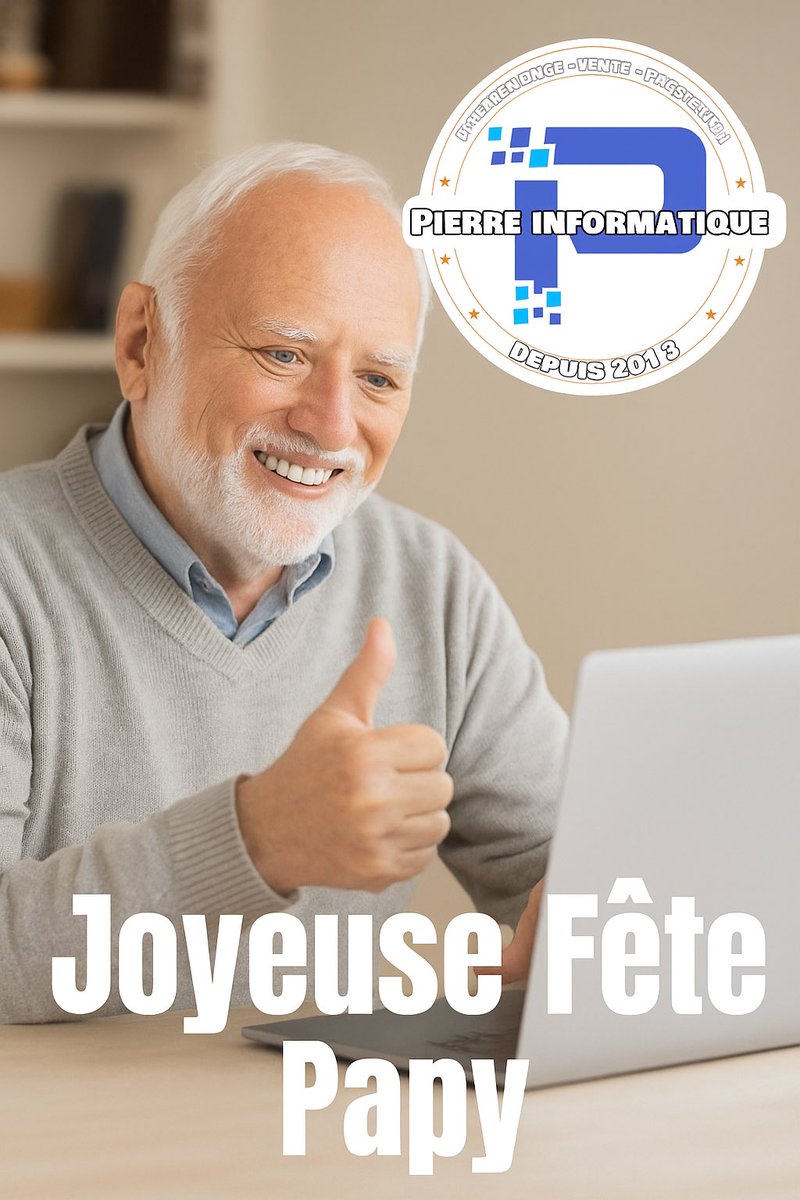 Pierreinformati's tweet image. 👴💻 Joyeuse Fête à tous les papys geeks !
Parce qu’il n’y a pas d’âge pour aimer l’informatique 😄
Chez Pierre Informatique, on célèbre aussi les papys connectés ! 🖱️💙

📍Dépannage, maintenance, vente &amp;amp; conseils depuis 2013
#fetedesperes #PierreInformatique