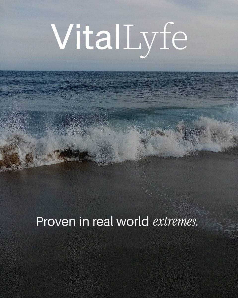 VitalLyfe's tweet image. Made to move.
Where innovation meets the elements and wins.

#FutureOfWater #EngineeredForLife #BeyondUtility

Water Without Limits
📩 Join Us (Link in bio)