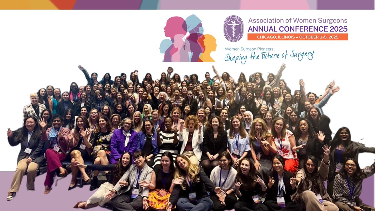 WomenSurgeons's tweet image. It has been an incredible #AWS2025 weekend in Chicago! What was your #AWSAhaMoment at the conference?