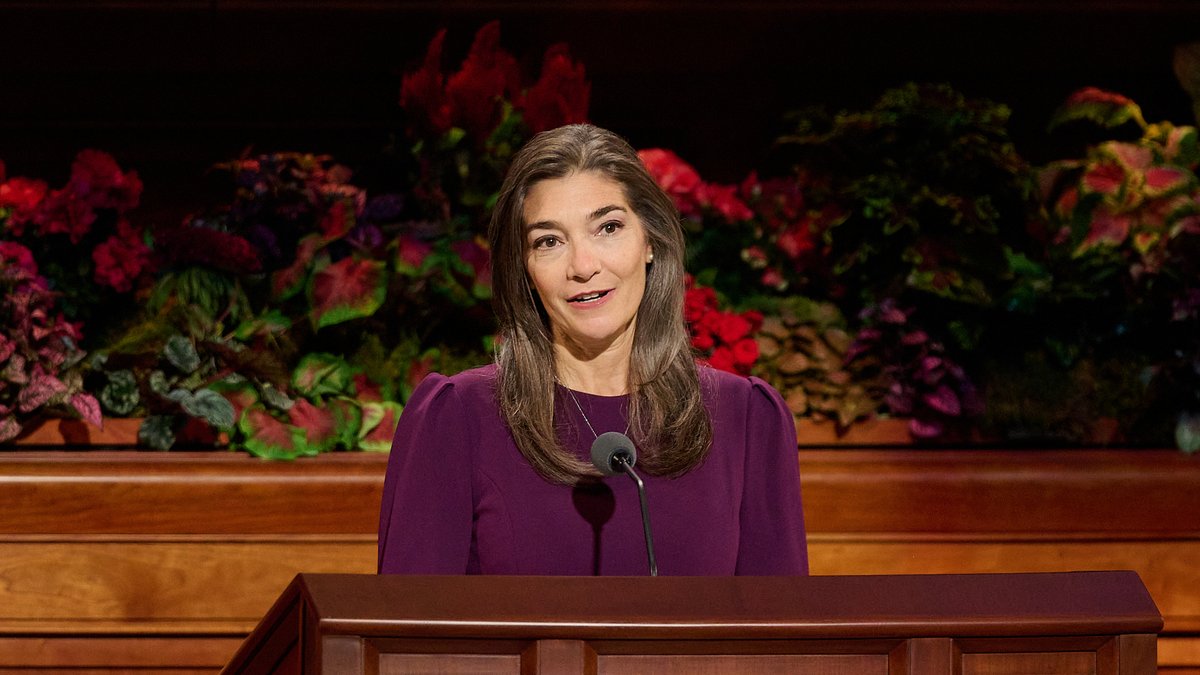 Ch_JesusChrist's tweet photo. "What is a prophet? A prophet is a man whom God has called to speak for Him. There are prophets on the earth today just as there were in ancient times."  — Sister Andrea M. Spannaus  #GeneralConference https://t.co/8yCzcBZHZb