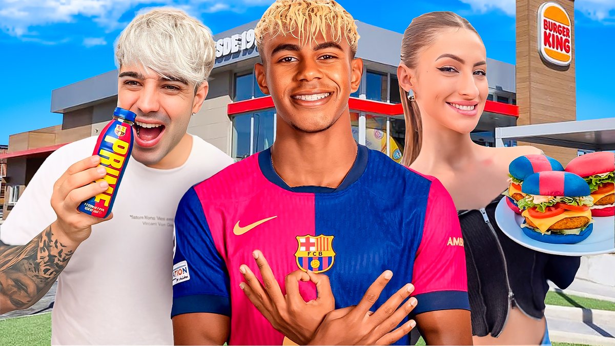 PROMOCIONAMOS el MENÚ de LAMINE YAMAL! Broma a Paula 🤣

RT y a DISFRUTAR!
▶️youtu.be/xXR8wnhfB4U