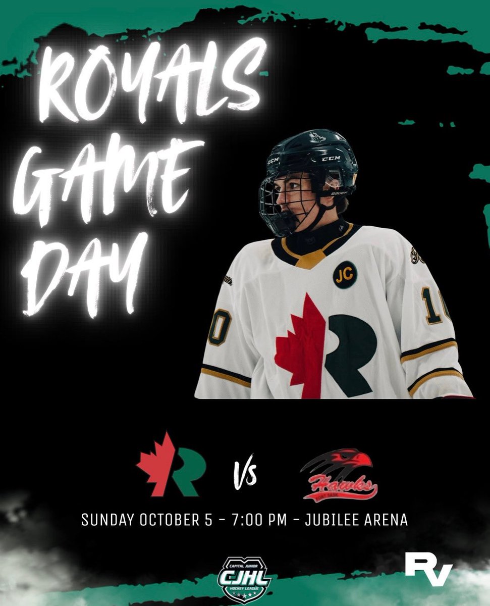 It’s GAME DAY! The Royals hit the road to take on the Fort Saskatchewan Hawks in their first matchup of the season. Puck drop from Jubilee Rec Centre is at 7:00 PM. #Royalmaniacs #yeg #juniorb #hockey <a href="/rayan_tubecc/">Rayan Tubeec</a>