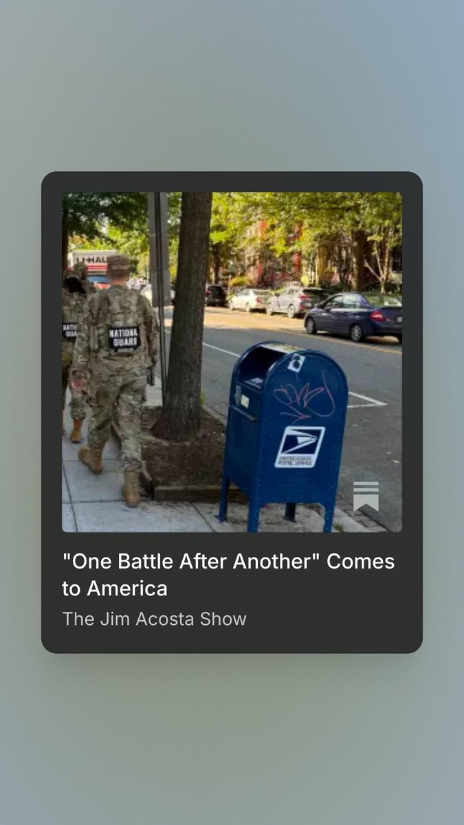 Acosta's tweet image. “One Battle After Another” comes to America. My latest on Substack: open.substack.com/pub/jimacosta/…