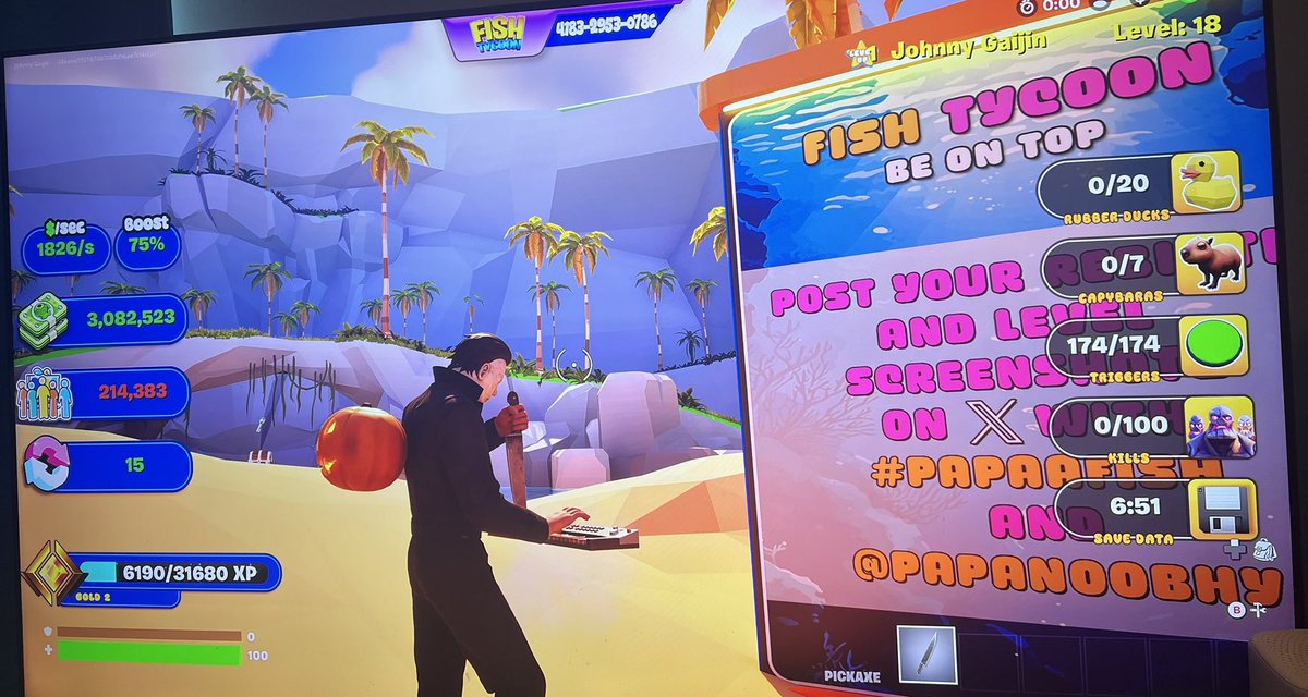 #papaafish
<a href="/PapaNoobhy/">PapaNoobhy</a> 
The night he rebirths 15x…..