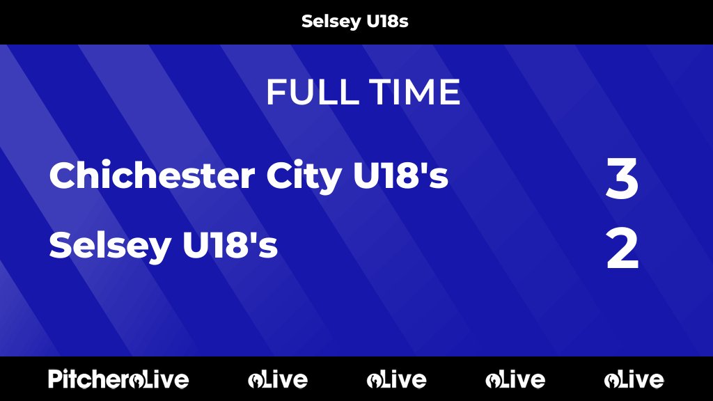 SelseyFootballC's tweet image. FULL TIME: Chichester City U18's 3 - 2 Selsey U18's
#CHISEL #Pitchero
selseyfc.co.uk/teams/264206/m…