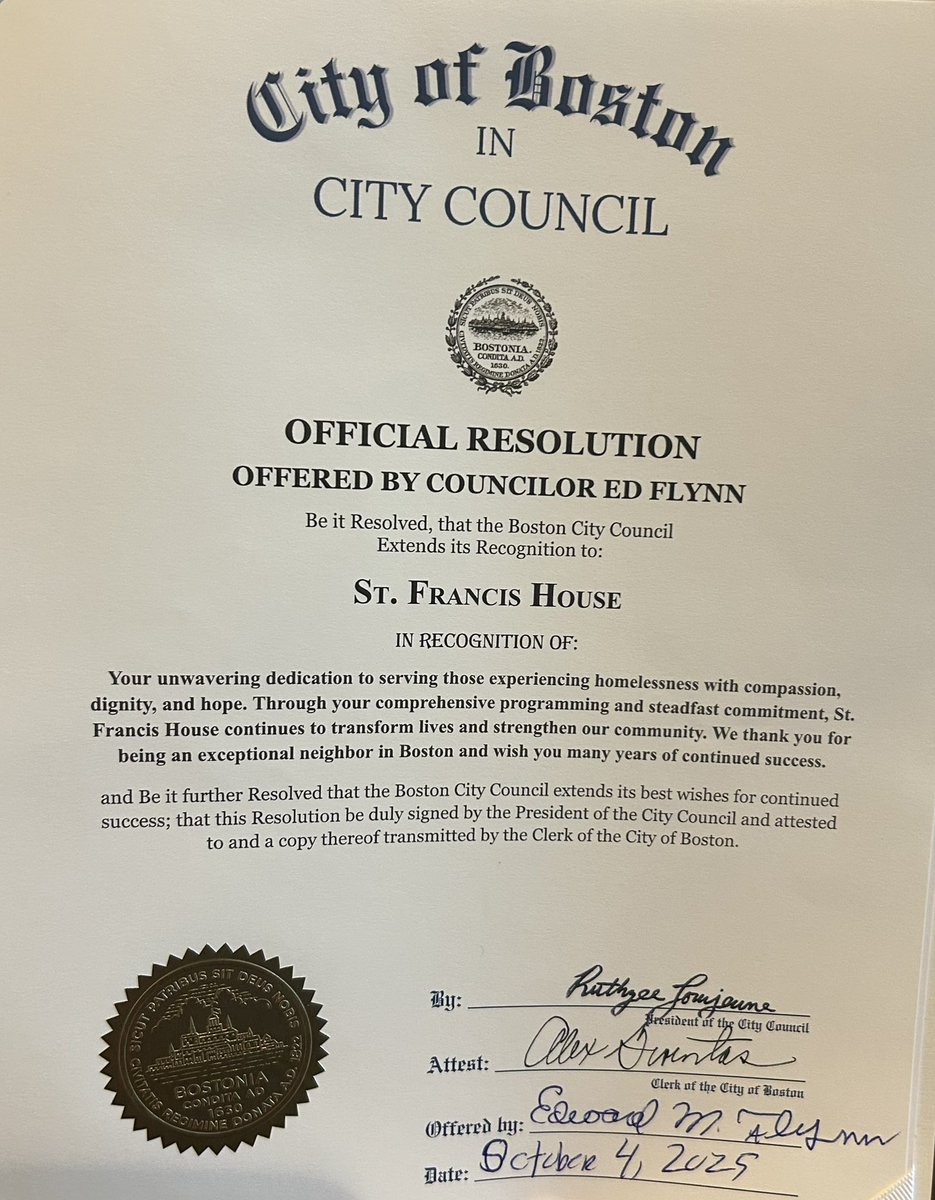Kristen and I enjoyed attending the All The Way Home Gala last night to support the outstanding work  <a href="/SFHBoston/">St. Francis House</a>. We celebrated 41 years of providing compassion, dignity and life-changing services to people experiencing homelessness in Boston.