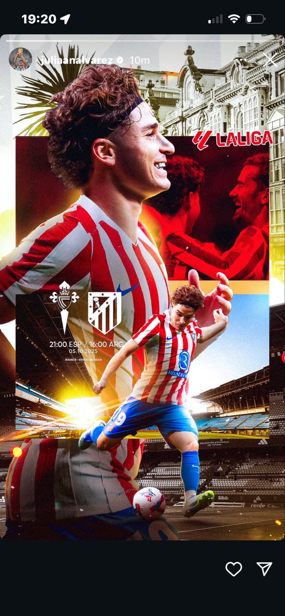 danilo_graphics's tweet photo. Matchday design, posted by @9julianalvarez

#GraphicDesigner #atleticomadrid #argentina https://t.co/lHGY77HLzx