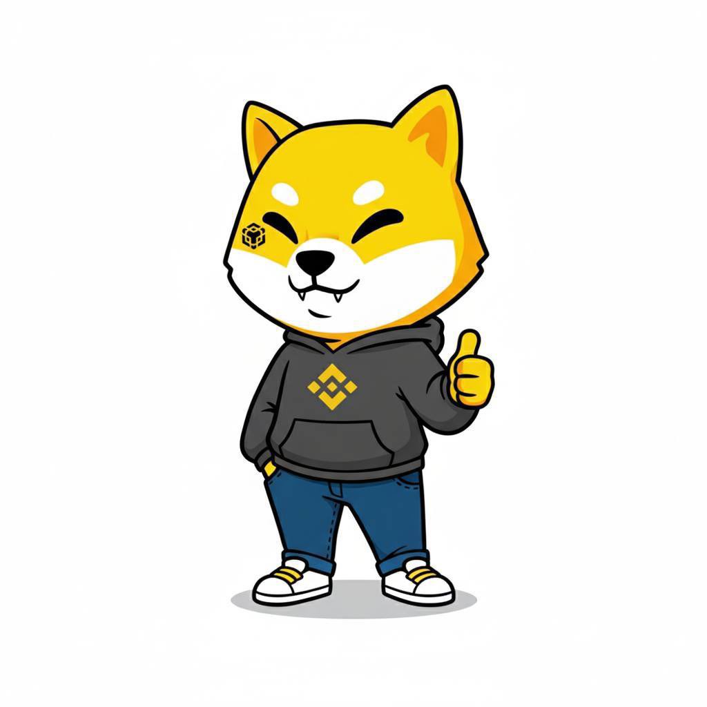 Say hello to the dog mascot of Binance. 

SHIBY. WOOF.